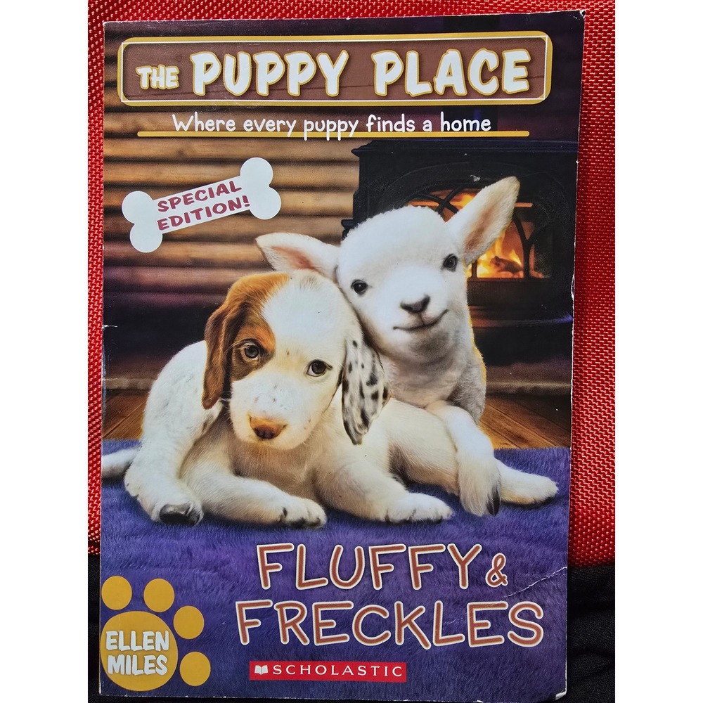 The Puppy Place Fluffy & Freckles Special Edition Ellen Miles Scholastic Book